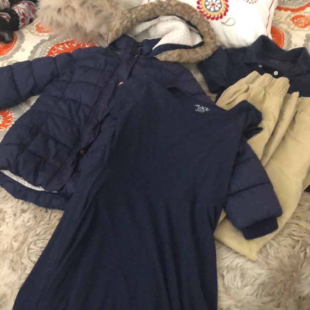 EUC Girl’s Uniform 5 Piece Lot The Children’s Place Old Navy